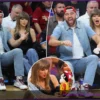 Travis Kelce and Taylor Swift Watch Knicks-Cavaliers Game 3 Courtside