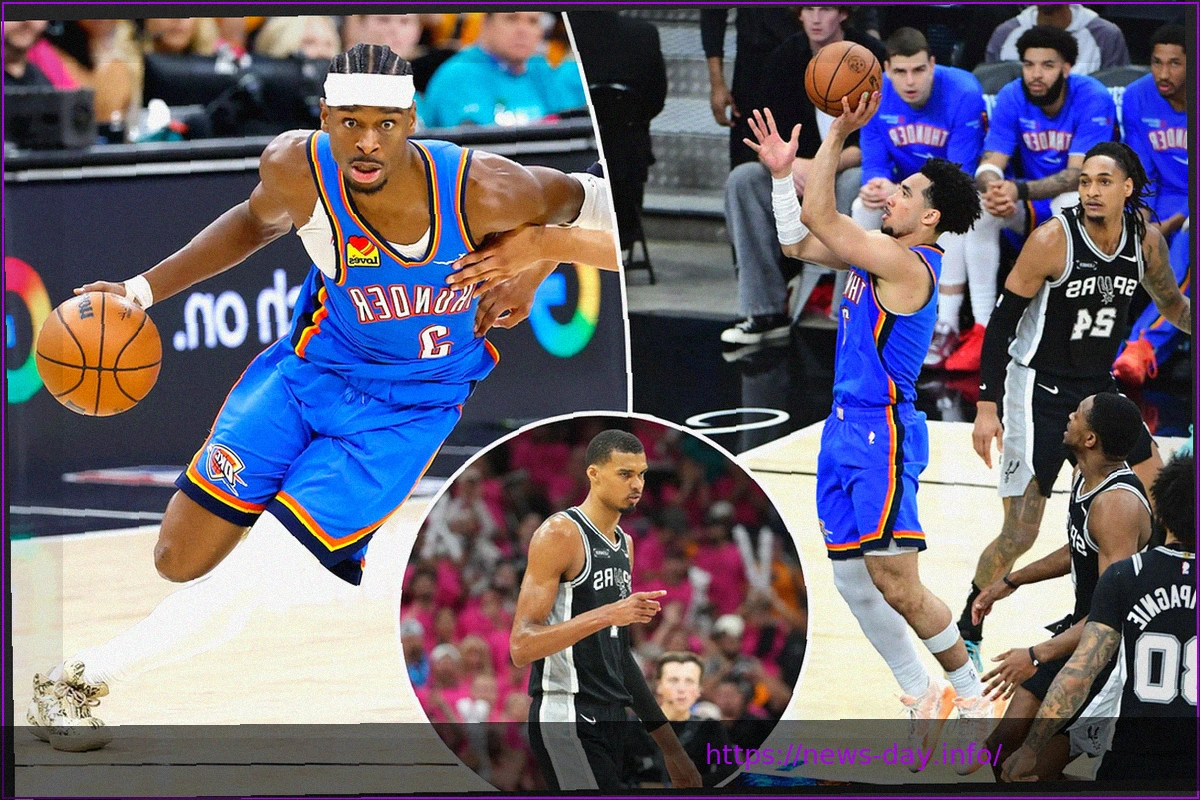 Preview Thunder Climb Out of Early Hole, Defeat Spurs with Strong Performance from Gilgeous-Alexander and Bench