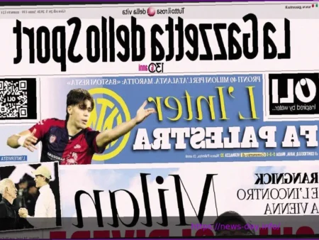 Nuovo allenatore, Gazzetta dello Sport: “Italiano o Allegri, volatona Napoli”