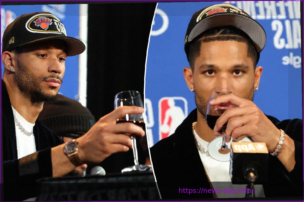 Preview Josh Hart Enjoys Wine Following Knicks’ Dominant Win Over Cavaliers