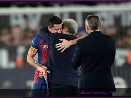 Barcelona Players Honor Robert Lewandowski’s Departure: “Few Can Match His Dedication at 37”