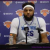 Mitchell Robinson’s Mental Health Battle Amidst Knicks Playoffs
