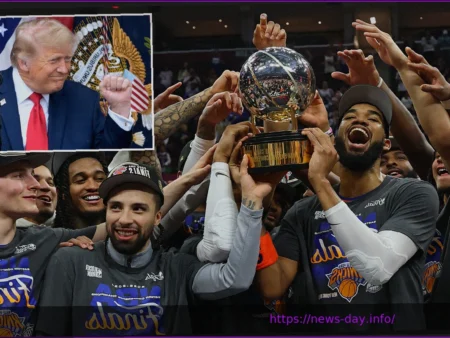 Trump Potentially Attending Knicks NBA Finals Game