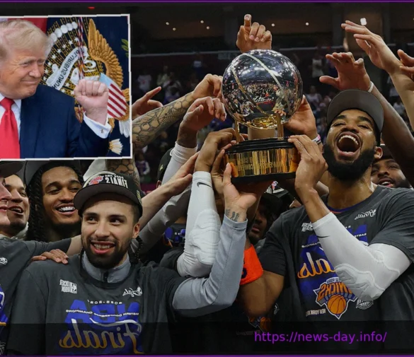 Trump Potentially Attending Knicks NBA Finals Game