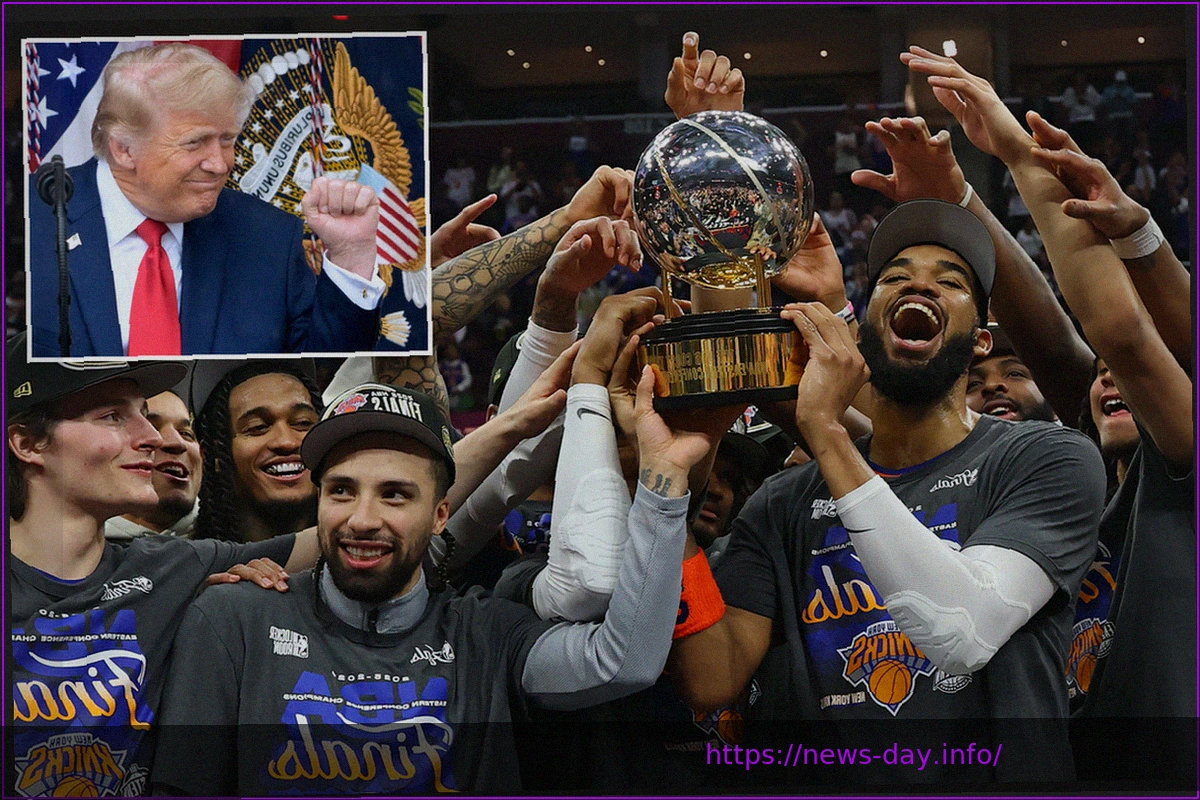 Preview Trump Potentially Attending Knicks NBA Finals Game