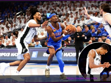 Shai Gilgeous-Alexander Leads Thunder to Game 2 Victory, Tying Series with Spurs