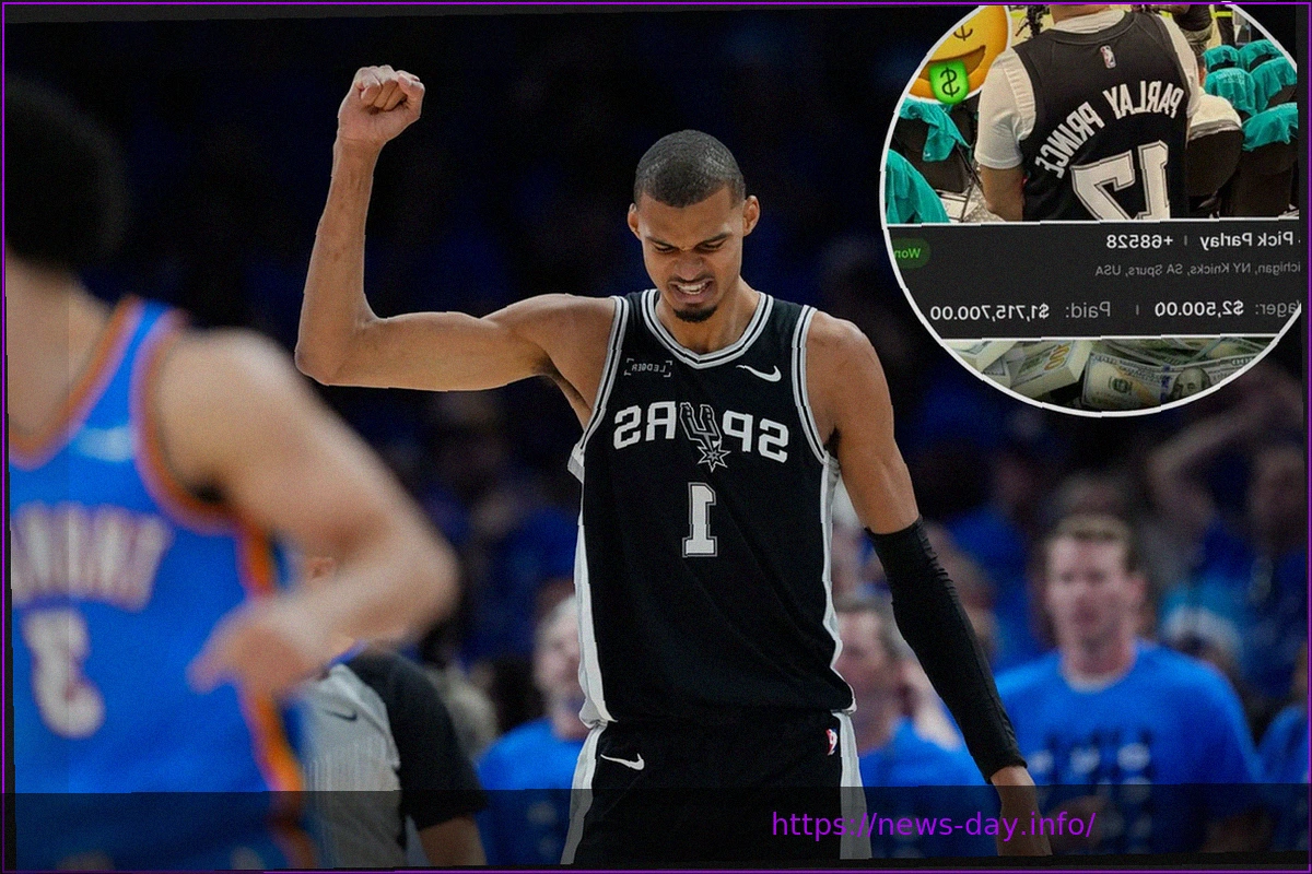 Preview Bettor Wins $1.7M Parlay After Spurs Game 7 Victory: ‘All You Gotta Do Is Believe’
