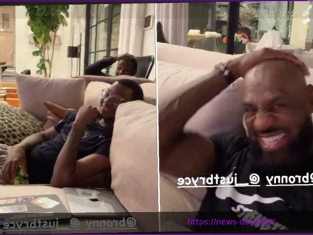 LeBron James Reunites with Sons Bronny and Bryce: The Band is Back Together