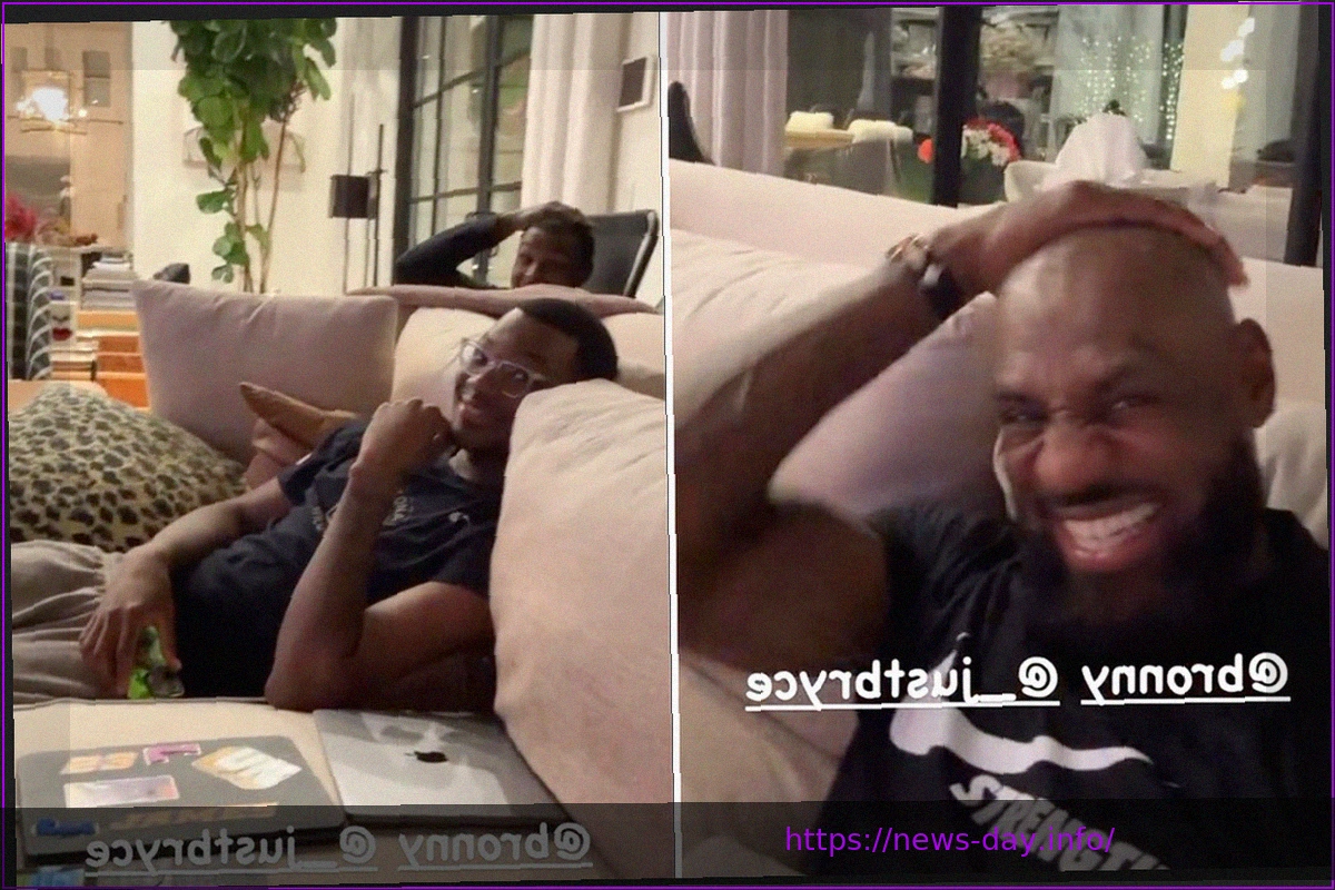 Preview LeBron James Reunites with Sons Bronny and Bryce: The Band is Back Together