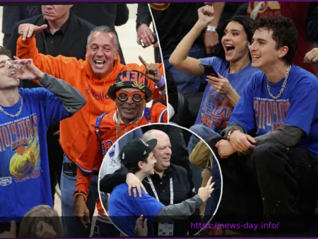 Timothée Chalamet’s Epic Knicks Celebration After Reaching NBA Finals