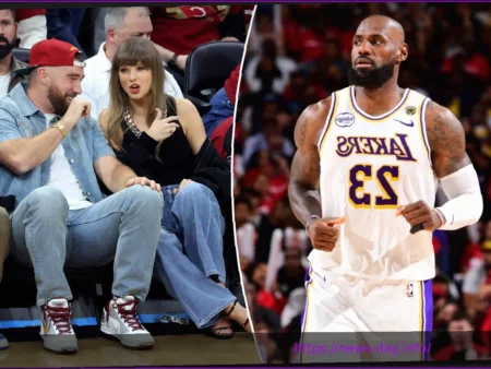 LeBron James Commends Taylor Swift and Travis Kelce for Supporting Cavaliers