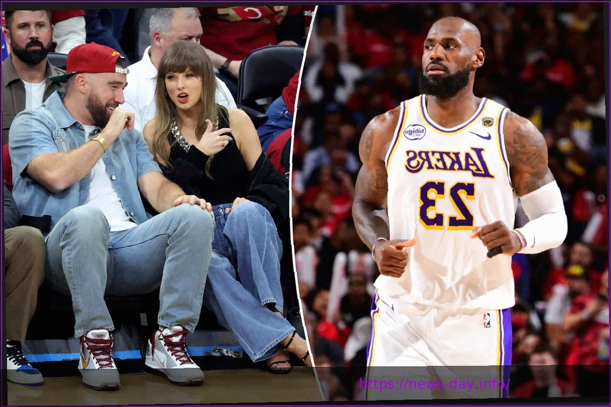 Preview LeBron James Commends Taylor Swift and Travis Kelce for Supporting Cavaliers