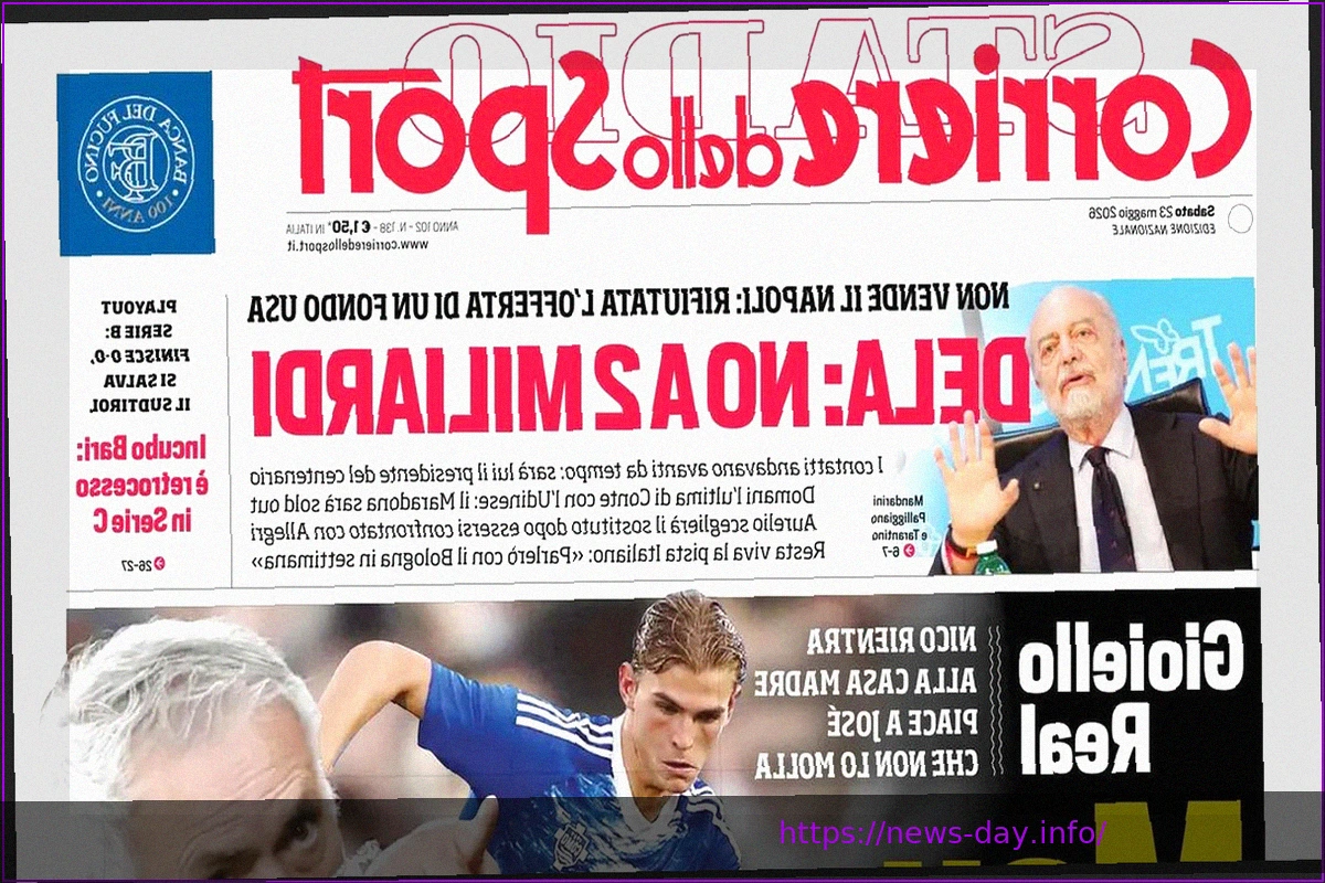 Preview Sarri-Dea, e Grosso…: Основные новости Corriere dello Sport