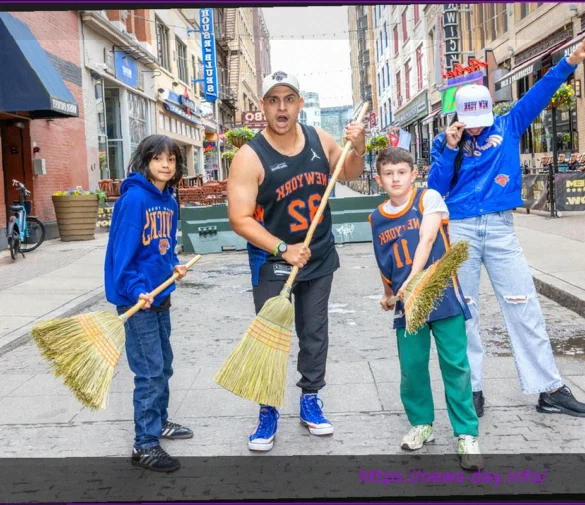 Knicks fans bring their energy to Cleveland, aiming for a sweep