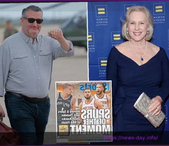 NY Sen. Kirsten Gillibrand, Texas Sen. Ted Cruz set friendly wager ahead of states’ showdown in NBA Finals