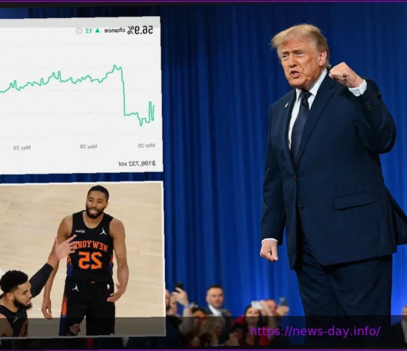 Will Donald Trump Actually Attend an NBA Finals Game? The Odds Aren’t So Sure