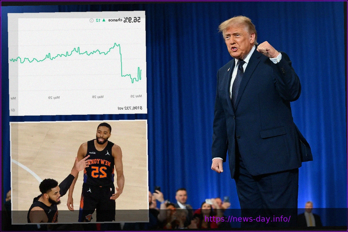 Preview Will Donald Trump Actually Attend an NBA Finals Game? The Odds Aren’t So Sure