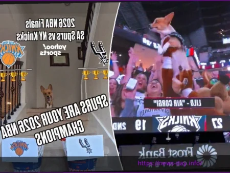 Неудачное появление Air Corgi на Финале НБА обернулось против фанатов Spurs