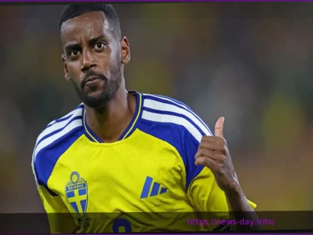 Coupe du monde 2026: Isak “pas encore à son niveau maximal”