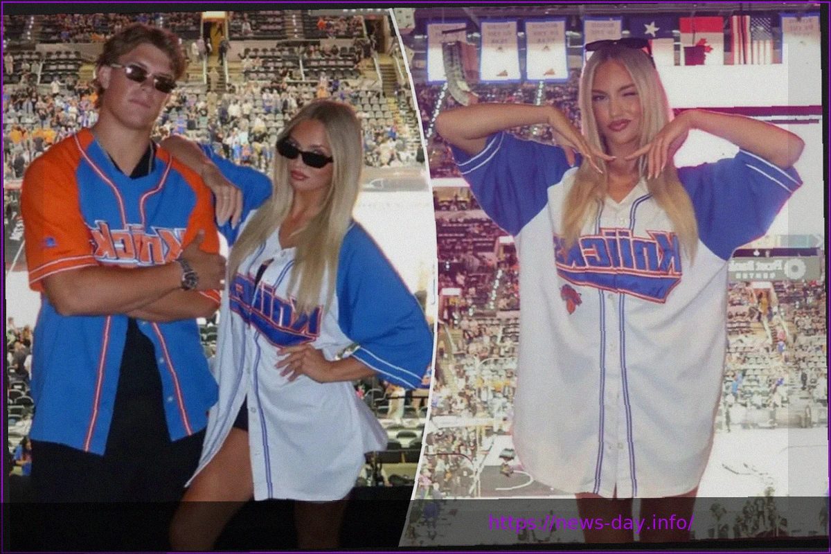 Preview Jaxson Dart’s Girlfriend Marissa Ayers Gushes Over Knicks’ Title in Her ‘New York Rookie Year’