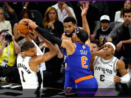 Knicks’ Early Tactics to Challenge Wembanyama and Spurs in NBA Finals