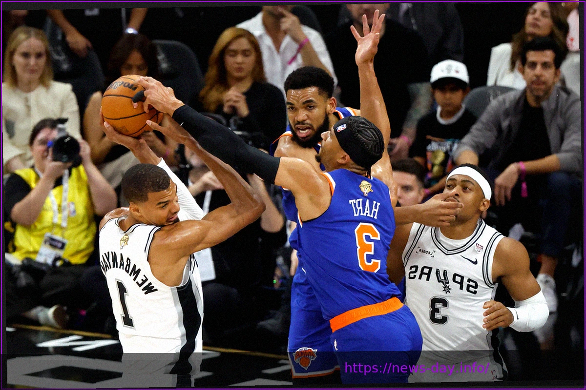 Preview Knicks’ Early Tactics to Challenge Wembanyama and Spurs in NBA Finals