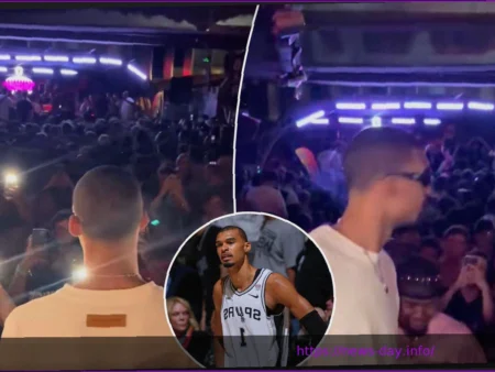 Victor Wembanyama Receives MVP Chants During Paris Nightclub Appearance