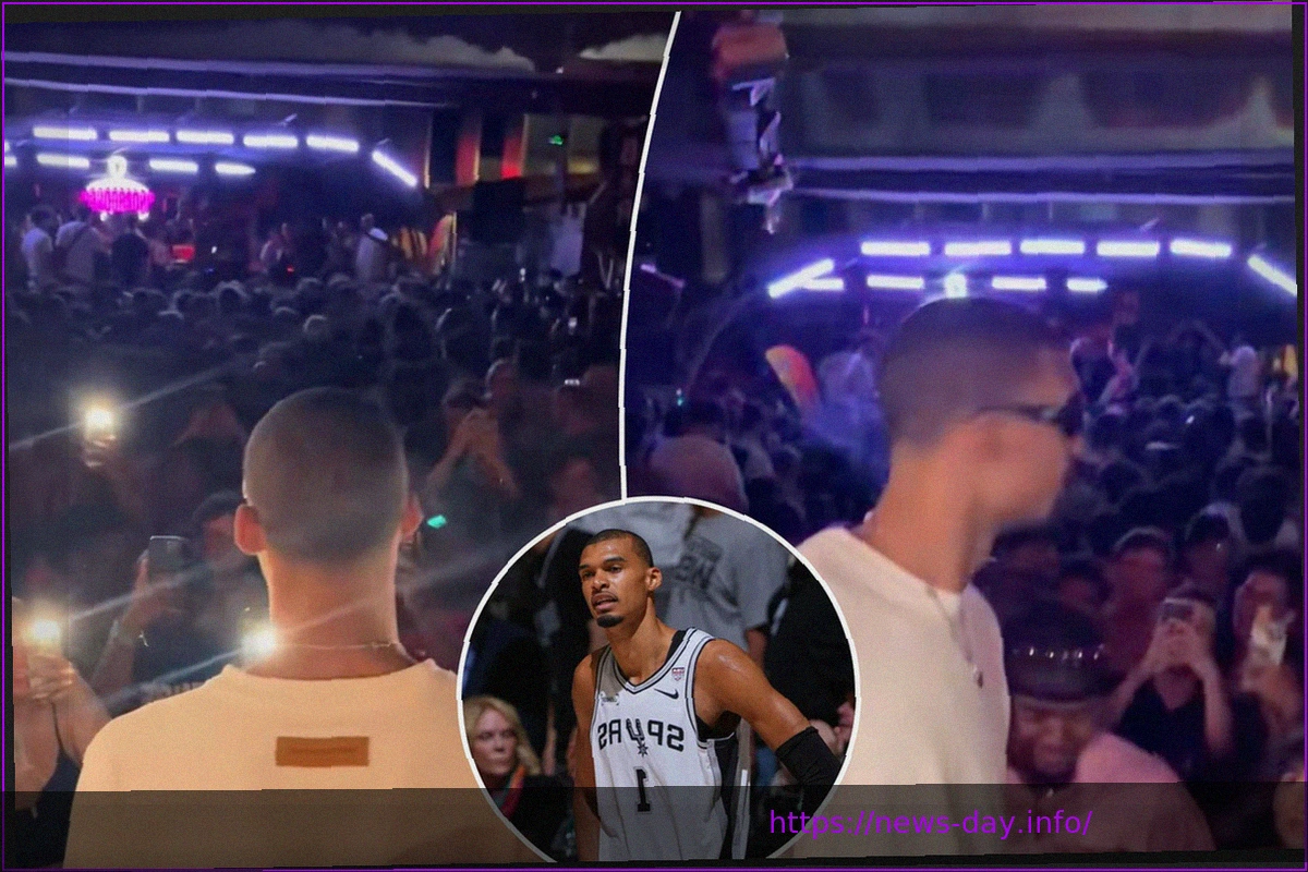 Preview Victor Wembanyama Receives MVP Chants During Paris Nightclub Appearance