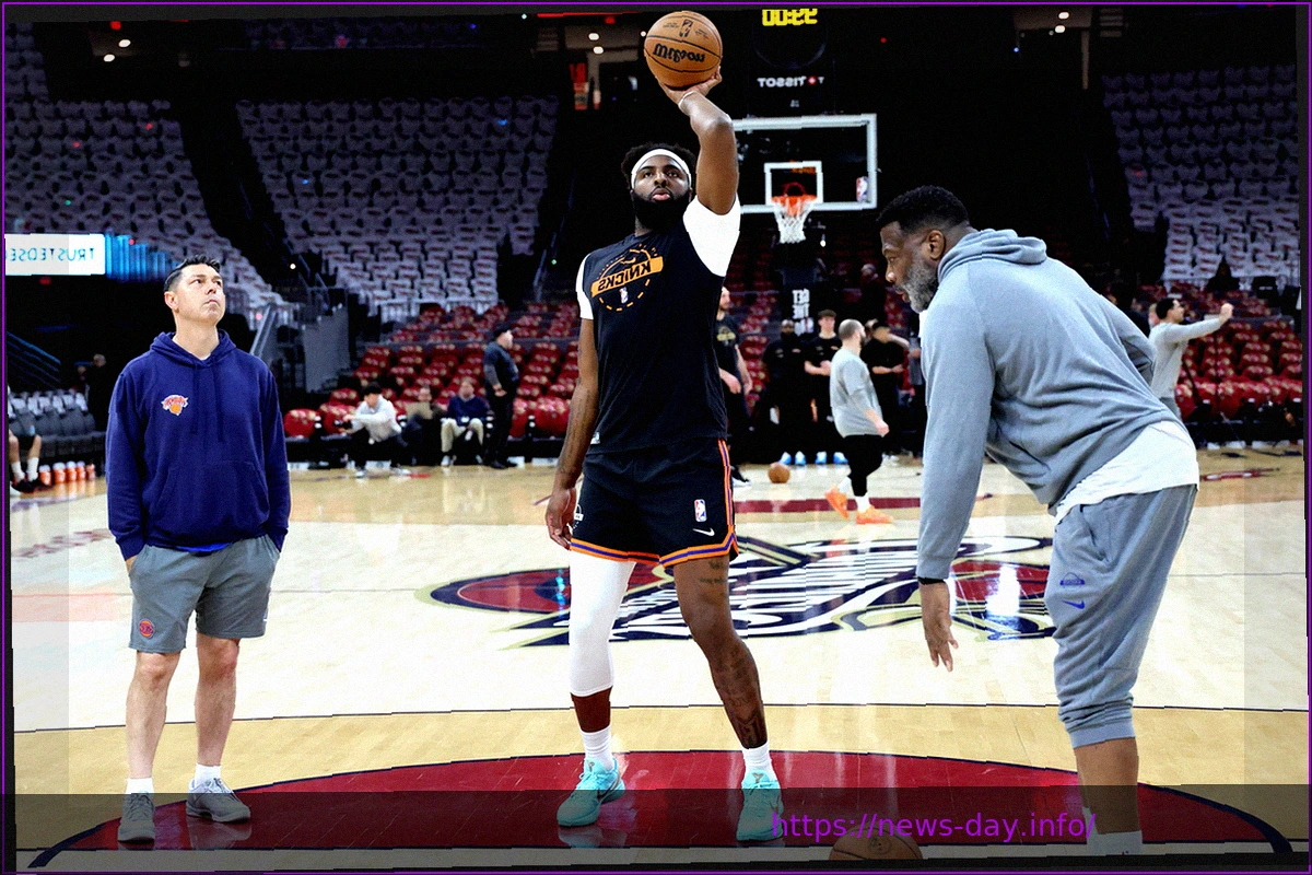 Preview Mitchell Robinson’s Practice Participation: Game 1 Status Unclear After Broken Pinky