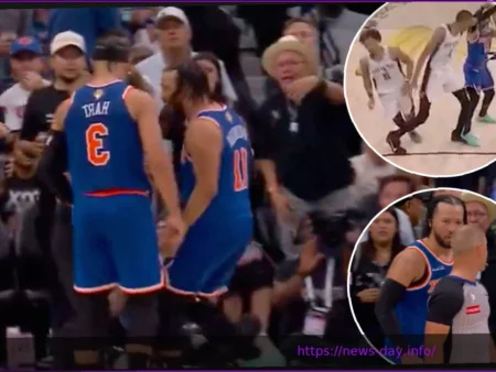 Jalen Brunson Furious Over Missed Victor Wembanyama Foul in Game 5
