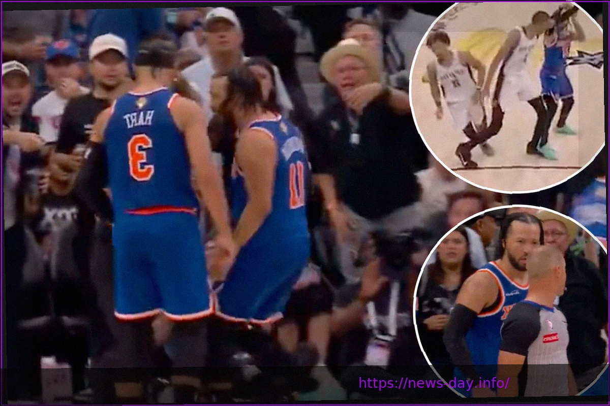 Preview Jalen Brunson Furious Over Missed Victor Wembanyama Foul in Game 5