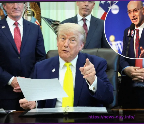 Adam Silver ‘thrilled’ by Trump’s Attendance at Knicks-Spurs NBA Finals Game 3