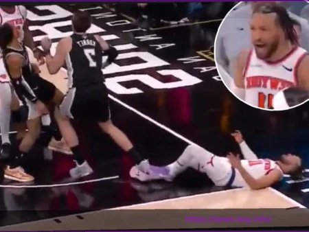 Jalen Brunson’s Fiery Outburst at Referee Scott Foster After Ankle Injury
